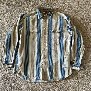 Medium Tommy Hilfiger Men’s Striped Work Shirt